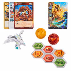 Bakugan Legends 2023 - Starter Pack Saison 5 - 3 Billes Avec 6 Bakucores Et 4 Cartes Collection - Dessin Animé - Jouet Enfant 6 Ans Et + - Modèle Aléatoire