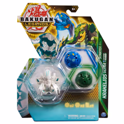 Bakugan Legends 2023 - Starter Pack Saison 5 - 3 Billes Avec 6 Bakucores Et 4 Cartes Collection - Dessin Animé - Jouet Enfant 6 Ans Et + - Modèle Aléatoire - Vue supplémentaire 4