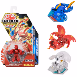 Bakugan LEGENDS 2023 - PACK 1 PLATINUM SAISON 5 - 1 Bille En Métal Avec 2 Bakucores Et 2 Cartes Collection - Dessin Animé - J ...