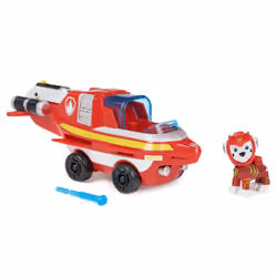 PAW Patrol PAT' PATROUILLE AQUA PUPS - Voiture + Figurine Marcus - Voiture Pat Patrouille Marcus - Figurine à Collectionner - Thème Mer Et Aventures Sous-Marines - - Jouet Enfant 3 Ans + - Vue supplémentaire 2