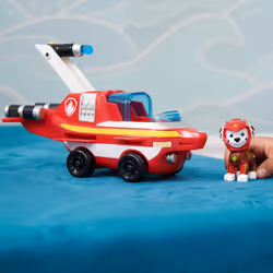 PAW Patrol PAT' PATROUILLE AQUA PUPS - Voiture + Figurine Marcus - Voiture Pat Patrouille Marcus - Figurine à Collectionner - Thème Mer Et Aventures Sous-Marines - - Jouet Enfant 3 Ans + - Vue supplémentaire 3