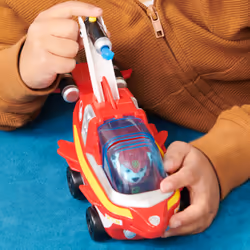 PAW Patrol PAT' PATROUILLE AQUA PUPS - Voiture + Figurine Marcus - Voiture Pat Patrouille Marcus - Figurine à Collectionner - Thème Mer Et Aventures Sous-Marines - - Jouet Enfant 3 Ans + - Vue supplémentaire 5