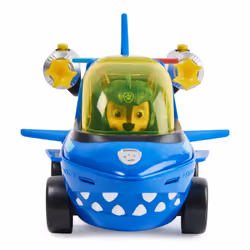 PAW Patrol PAT' PATROUILLE AQUA PUPS - Voiture + Figurine Chase - Voiture Pat Patrouille Chase - Figurine à Collectionner - Thème Mer Et Aventures Sous-Marines - - Jouet Enfant 3 Ans + - Vue supplémentaire 4