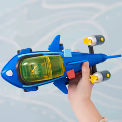 PAW Patrol PAT' PATROUILLE AQUA PUPS - Voiture + Figurine Chase - Voiture Pat Patrouille Chase - Figurine à Collectionner - Thème Mer Et Aventures Sous-Marines - - Jouet Enfant 3 Ans + - Vue supplémentaire 5