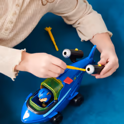 PAW Patrol PAT' PATROUILLE AQUA PUPS - Voiture + Figurine Chase - Voiture Pat Patrouille Chase - Figurine à Collectionner - Thème Mer Et Aventures Sous-Marines - - Jouet Enfant 3 Ans + - Vue supplémentaire 9