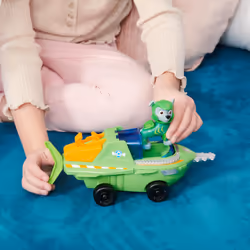 PAW Patrol PAT' PATROUILLE AQUA PUPS - Voiture + Figurine Rocky - Voiture Pat Patrouille Rocky - Figurine à Collectionner - Thème Mer Et Aventures Sous-Marines - - Jouet Enfant 3 Ans + - Vue supplémentaire 9