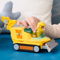 PAW Patrol PAT' PATROUILLE AQUA PUPS - Voiture + Figurine Ruben - Voiture Pat Patrouille Ruben - Figurine à Collectionner - Thème Mer Et Aventures Sous-Marines - - Jouet Enfant 3 Ans + - Vue supplémentaire 7