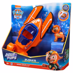 PAW Patrol PAT' PATROUILLE AQUA PUPS - Voiture + Figurine Zuma - Voiture Pat Patrouille Zuma - Figurine à Collectionner - Thème Mer Et Aventures Sous-Marines - - Jouet Enfant 3 Ans + - Vue supplémentaire 10
