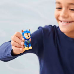 PAW Patrol , Aqua Pups, Figurines articulées Chase and Shark, jouets pour enfants à partir de 3 ans