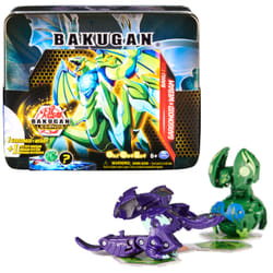Bakugan Legends, Baku-Tin, Gargonoid X Webam ( exclusif), Mystery Core, 2 cartes portail, 4 BakuCores, figurines d'action à collectionner, à partir de 6 ans