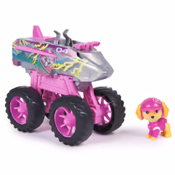 PAW Patrol Rescue Wheels Skye’s Jet, Camion, 3 an(s), Plastique, Noir, Gris, Rose