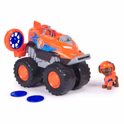 PAW Patrol Rescue Wheels Zuma’s Hovercraft, Camion, 3 an(s), Plastique, Noir, Bleu, Rouge