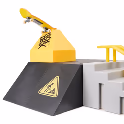 Tech Deck - FINGER SKATE - Starter Set X-Connect Skate Park 100% Modulable À Construire Et Personnaliser + 1 Finger Skate Exclusif - Mini skate - Jouet Enfant 6 Ans et + - Modèle Aléatoire