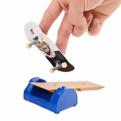 Tech Deck - FINGER SKATE - PACK VERSUS 2 FINGER SKATES - 2 Authentiques Finger Skates A Collectionner Avec Obstacle - Mini skate - Jouet Enfant 6 Ans et + - Modèle Aléatoire