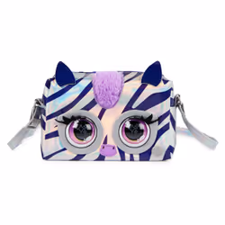 Purse Pets MÉTALLIQUE MAGIC - ZÈBRE - COMPAGNON INTERACTIF FORMAT SAC À MAIN - Animal Interactif Style Métallique Qui Cligne Des Yeux - Sons Et Modes De Jeu - Jouet Enfant 5 Ans Et + - Vue supplémentaire 10