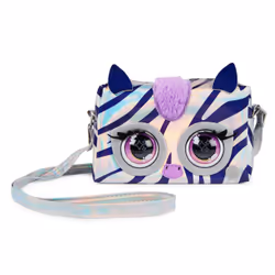 Purse Pets MÉTALLIQUE MAGIC - ZÈBRE - COMPAGNON INTERACTIF FORMAT SAC À MAIN - Animal Interactif Style Métallique Qui Cligne Des Yeux - Sons Et Modes De Jeu - Jouet Enfant 5 Ans Et + - Vue supplémentaire 9