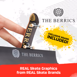 Tech Deck , The Berrics Transforming Park, X-Connect Park Creator, Coffret pliable de 76 cm avec rangement et fingerboard exclusif, jouet pour enfants à partir de 6 ans
