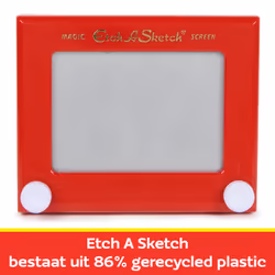 ETCH A SKETCH - Etch A Sketch Version Recyclable - Créez Des Dessins A L'Infini Avec L' Ardoise Magique - 86% De Plastique Recyclé - Jouet Enfant 3 Ans Et + - Loisirs Créatifs - Jouet De Dessin