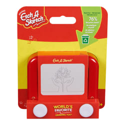 ETCH A SKETCH - Etch A Sketch Version Recyclable - Créez Des Dessins A L'Infini Avec L' Ardoise Magique - Format Voyage A Emporter Partout - Jouet Enfant 3 Ans Et + - Loisirs Créatifs Jouet De Dessin