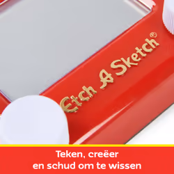 ETCH A SKETCH - Etch A Sketch Version Recyclable - Créez Des Dessins A L'Infini Avec L' Ardoise Magique - Format Voyage A Emporter Partout - Jouet Enfant 3 Ans Et + - Loisirs Créatifs Jouet De Dessin - Vue supplémentaire 4