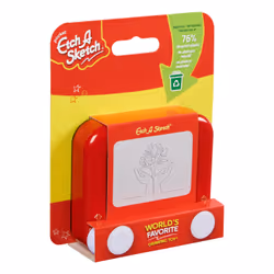 ETCH A SKETCH - Etch A Sketch Version Recyclable - Créez Des Dessins A L'Infini Avec L' Ardoise Magique - Format Voyage A Emporter Partout - Jouet Enfant 3 Ans Et + - Loisirs Créatifs Jouet De Dessin - Vue supplémentaire 5