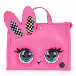 Purse Pets - TOTE BAG LAPIN - ANIMAL INTERACTIF FORMAT SAC À MAIN - Sac pour Enfant Lapin Qui Cligne Des Yeux - À L'Epaule Ou En Bandoulière - Sons Et Modes De Jeu - Jouet Enfant 4 Ans Et + - Vue supplémentaire 7
