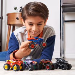 PACK DE 5 VEHICULES DIE-CAST 1:64 DC COMICS Monster Jam - Vue supplémentaire 5