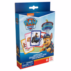 Spin Master Games PAW Patrol, Cartes géantes de , Jeux pour enfants, Jeux de cartes, Jeux de société pour enfants, Jouets Pat'Patrouille Nickelodeon, pour les enfants à partir de 4 ans