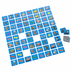 Games PAT PATROUILLE - Memo Valisette La Pat Patrouille - Jeu De Société Paw Patrol - Jeu De Mémoire Concentration 72 Cartes Pour Collecter 36 Paires Héros Pat Patrouille - Jouet Enfant 3 Ans Et +
