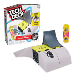 Tech Deck , Power Flippin, X-Connect Park Creator, Coffret rampe à construire et à personnaliser avec fingerboard exclusif, jouet pour garçons et filles à partir de 6 ans