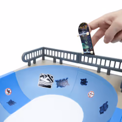 Tech Deck - FINGER SKATE - MEGA BOWL X-CONNECT - Skate Park Rampe 100% Modulable À Construire Et Personnaliser + 1 Finger Skate Thank You Exclusif - Mini skate - Jouet Enfant 6 Ans et + - Vue supplémentaire 4