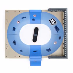 Tech Deck - FINGER SKATE - MEGA BOWL X-CONNECT - Skate Park Rampe 100% Modulable À Construire Et Personnaliser + 1 Finger Skate Thank You Exclusif - Mini skate - Jouet Enfant 6 Ans et + - Vue supplémentaire 5
