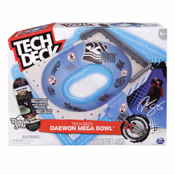 Tech Deck - FINGER SKATE - MEGA BOWL X-CONNECT - Skate Park Rampe 100% Modulable À Construire Et Personnaliser + 1 Finger Skate Thank You Exclusif - Mini skate - Jouet Enfant 6 Ans et + - Vue supplémentaire 7
