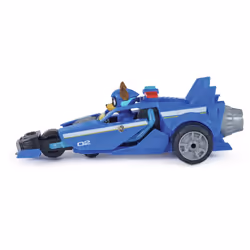 PAW Patrol - La Super Patrouille Le Film - Véhicule RC Chase - Voiture Télécommandée Voiture Figurine Pat Patrouille À Collectionner - Pat Patrouille Jouet - Voiture pour Enfant 3 Ans et +
