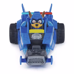 PAW Patrol - La Super Patrouille Le Film - Véhicule RC Chase - Voiture Télécommandée Voiture Figurine Pat Patrouille À Collectionner - Pat Patrouille Jouet - Voiture pour Enfant 3 Ans et +