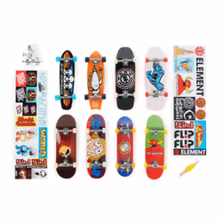 Tech Deck - FINGER SKATE - COFFRET 25E ANNIVERSAIRE 8 FINGER SKATES - 8 Authentiques Finger Skates A Collectionner Et 1 Figurine Dud - 25 ans - Mini skate - Jouet Enfant 6 Ans et + - Vue supplémentaire 4