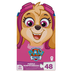 Games LA PAT PATROUILLE - Puzzle Boite Personnage 48 Pièces Carton Stella La Pat Patrouille - Paw Patrol - Jeu De Société Puzzle Pat'Patrouille - Chase Marcus Stella Ruben Everest - Jouet Enfant 3 Ans Et +