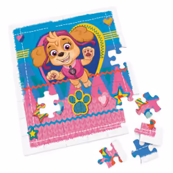 Games LA PAT PATROUILLE - Puzzle Boite Personnage 48 Pièces Carton Stella La Pat Patrouille - Paw Patrol - Jeu De Société Puzzle Pat'Patrouille - Chase Marcus Stella Ruben Everest - Jouet Enfant 3 Ans Et +