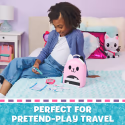 Gabby's Dollhouse , Coffret de voyage Gabby Girl C'est parti, jouets pour jeux de rôle de voyage, jouet passeport, jouet téléphone et charm boussole, jouets pour filles et garçons à partir de 3 ans - Vue supplémentaire 4