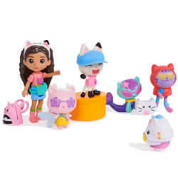Gabby's Dollhouse Traveler Figure Set, 3 an(s), Multicolore