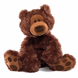 GUND , Ourson en peluche Philbin, marron chocolat, 30,5 cm, Animaux en peluche, 1 an(s)