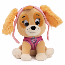 GUND Pat Patrouille - Peluche 15 Cm Stella - Peluche Pat Patrouille Taille 15 Cm - Lavable En Surface - Jouet Premier Age - Jouet Bébé 12 Mois Et +