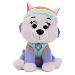 GUND LA PAT’ PATROUILLE - PELUCHE 15 CM EVEREST - Peluche Everest Taille 15 cm - Lavable En Surface - Jouet Premier Age - 6058441 - Jouet Bébé 12 Mois et +