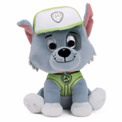 GUND LA PAT’ PATROUILLE - PELUCHE 15 CM ROCKY - Peluche Rocky Taille 15 cm - Lavable En Surface - Jouet Premier Age - 6058442 ...