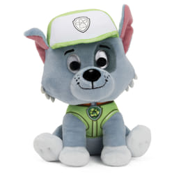 GUND LA PAT’ PATROUILLE - PELUCHE 15 CM ROCKY - Peluche Rocky Taille 15 cm - Lavable En Surface - Jouet Premier Age - 6058442 - Jouet Bébé 12 Mois et +