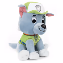 GUND LA PAT’ PATROUILLE - PELUCHE 15 CM ROCKY - Peluche Rocky Taille 15 cm - Lavable En Surface - Jouet Premier Age - 6058442 - Jouet Bébé 12 Mois et +