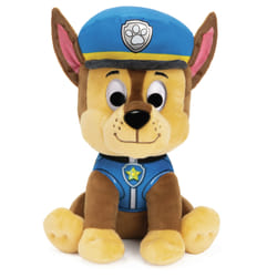 GUND LA PAT’ PATROUILLE - PELUCHE 25 CM CHASE - Peluche Chase Taille 25 cm - Lavable En Surface - Jouet Premier Age - 6058444 - Jouet Bébé 12 Mois et +