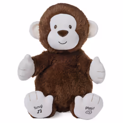 Spin Master Clappy Le Singe Animé Gund