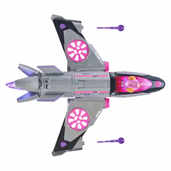 PAW Patrol - La Super Patrouille Le Film - Véhicule Deluxe Stella - Voiture Figurine Figurine Pat Patrouille À Collectionner - Sons Et Lumières - Pat Patrouille Jouet - Voiture pour Enfant 3 Ans et +