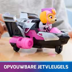 PAW Patrol - La Super Patrouille Le Film - Véhicule + Figurine Stella - Voiture Figurine Pat Patrouille À Collectionner - Sons Lumières - Pat Patrouille Jouet - Voiture pour Enfant 3 Ans et + - Vue supplémentaire 5